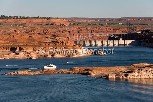 etats unis ouest 13.JPG - Barrage de Glen CanyonLake Powell, Arizona, Etats-Unis